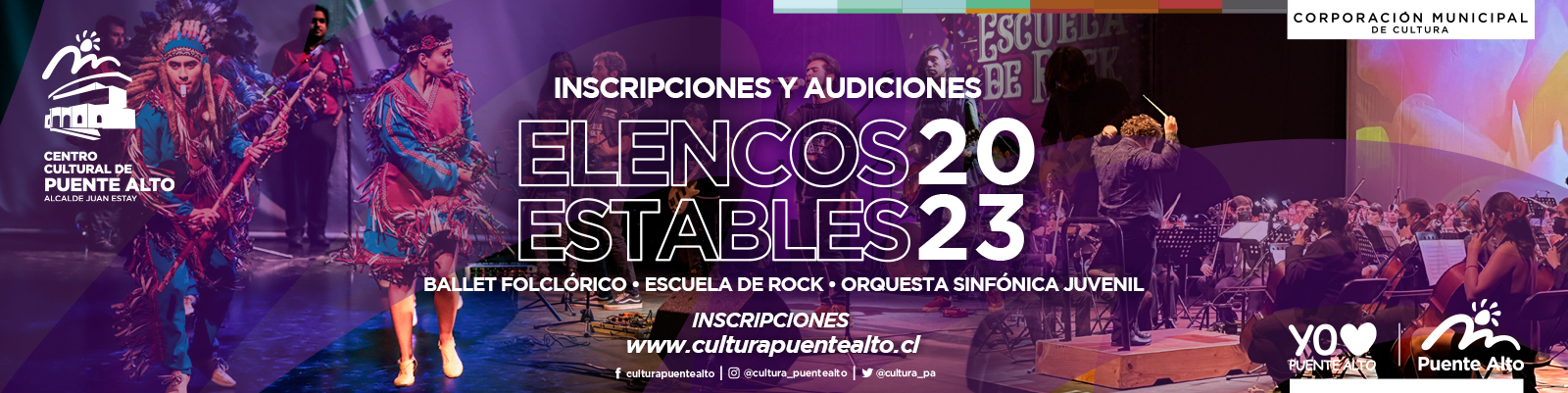 ¿QUIERES SER PARTE DE BAFOPAL, LA ORQUESTA O LA ESCUELA DE ROCK DE PUENTE ALTO? ¡ESTA ES TU OPORTUNIDAD!